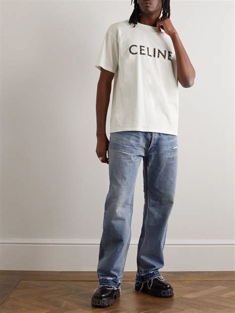 celine t shirt mens|celine t shirt rihanna.